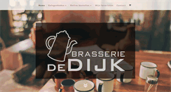 Desktop Screenshot of brasseriededijk.nl